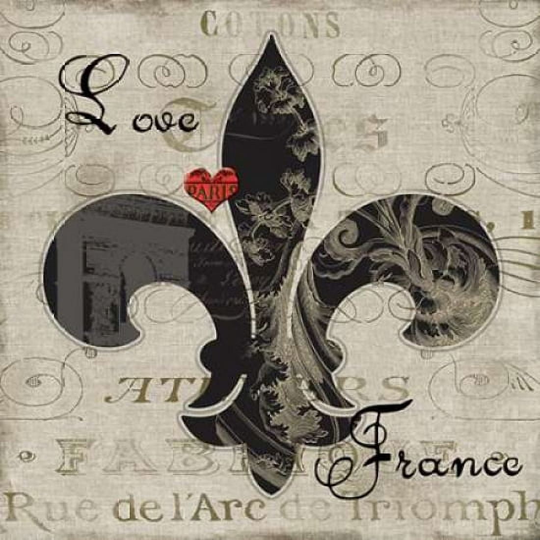 Ode to Paris II Canvas Art - Carol Robinson (24 x 24)
