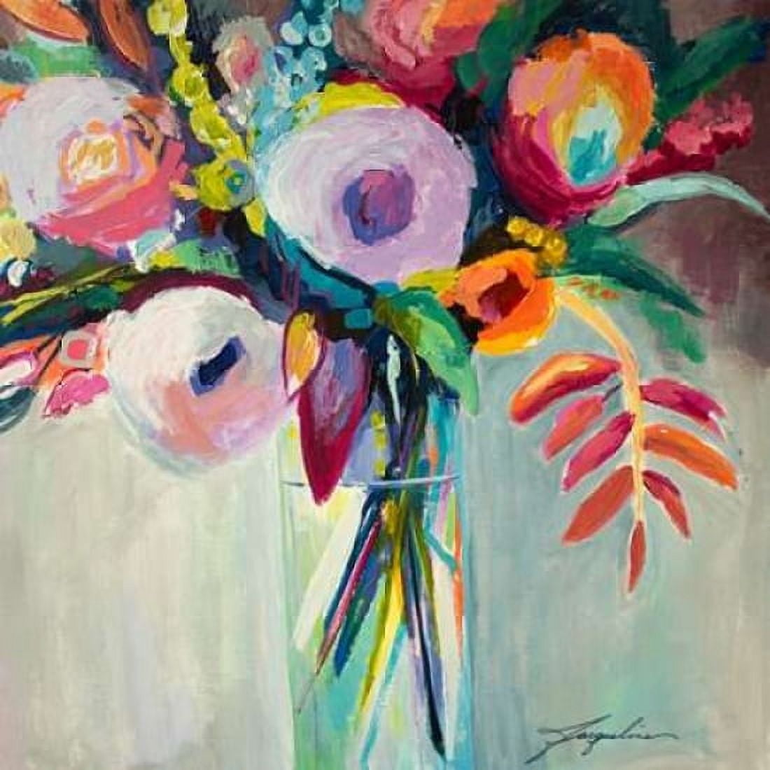 Ode to Summer 7 Canvas Art - Jacqueline Brewer (24 x 24)