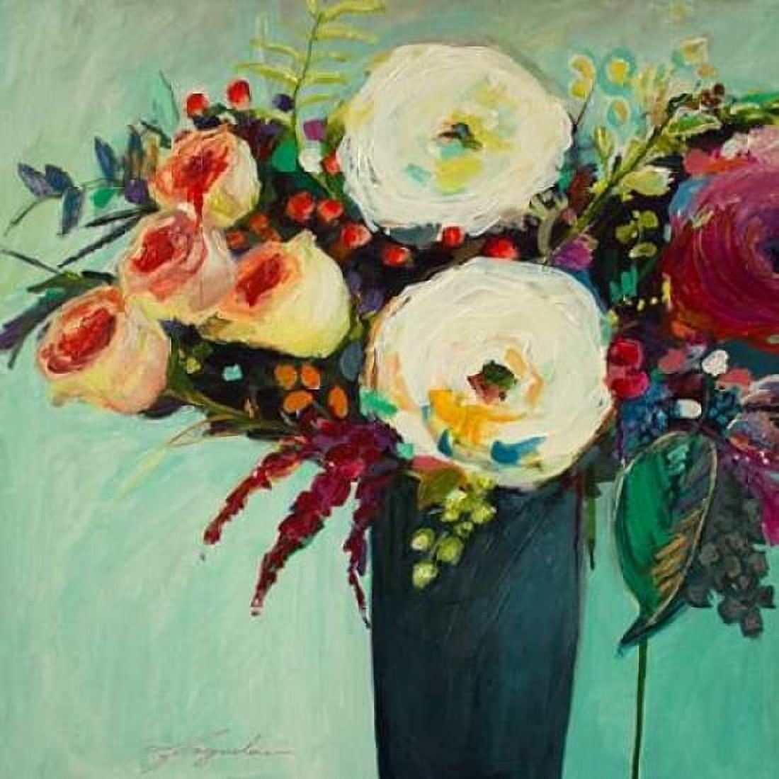 Ode to Summer 9 Canvas Art - Jacqueline Brewer (24 x 24)