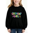 thumbnail image 1 of OdeJous Birthday Gir-l Sweatshirt,Cute Long Sleeve Oversized Casual Fashion Graphic Pullover Tops For 𝓴𝓲𝓭𝓼, 90cm, 1 of 5
