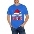 thumbnail image 1 of OdeJous Christmas Squads Family Group Matching Christmas Party Pajama T-Shirt, Blue Large, 1 of 5