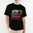 thumbnail image 1 of OdeJous Christmas Tee Men Women Graphic T-Shirt Funny Clothing Black L, 1 of 6