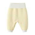 thumbnail image 1 of Odeerbi 0-2 Years Baby Boys Girls Cotton Bloomers Diaper Cover Pants Chinese Traditional Baby Pants with Open Crotch for Easy Diaper Change High Waisted Joggers, 1 of 4