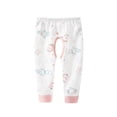 thumbnail image 1 of Odeerbi 0-2 Years Toddler Boys Girls Bloomers Diaper Cover Pants Chinese Traditional Baby Pants with Open Crotch for Easy Diaper Change Elastic Waist Pants, 1 of 3