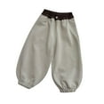 thumbnail image 1 of Odeerbi 0-5 Years Infant Boys Girls Cotton Sweatpants Workout Athletic Sports Jogger Pants Lantern Pants Outerwear Casual Loose Joggers, 1 of 4