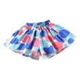 thumbnail image 1 of Odeerbi 1-12 Years Toddler Girls Floral Skorts Summer Cotton Shorts Elastic Waist Wide Leg Loose Shorts, 1 of 3