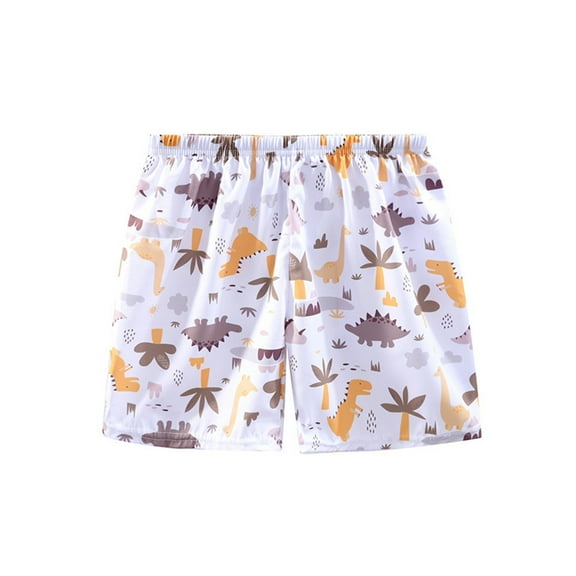 Odeerbi 1-13 Years Toddler Boys Beach Swim Trunks Hawaiian Print Swimming Trunks Quick Drying Swimsuit Shorts Children's Summer Elastic Waisted Swimwear Pants