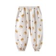 thumbnail image 1 of Odeerbi 1-7 Years Toddler Boys Girls Cotton Bloomers Summer Cute Print Jogger Pants Breathable Loose Casual Lantern Pants Haren Pants, 1 of 9