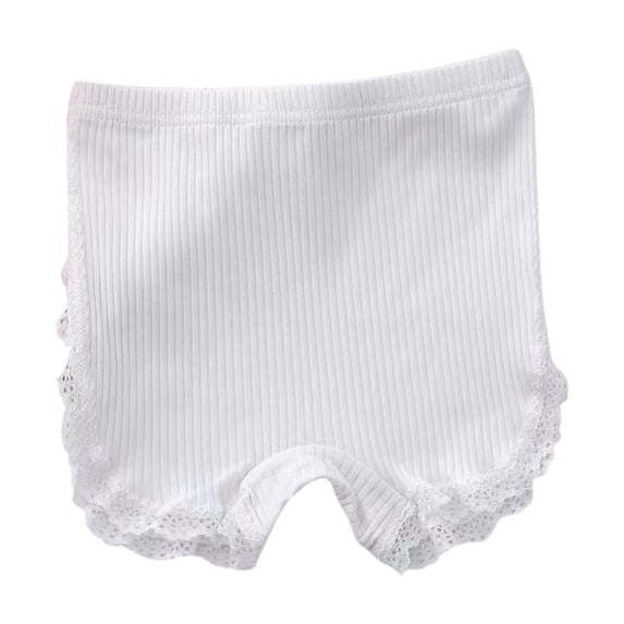 Odeerbi 1-9 Years Kids Girls Bike Shorts Cotton Safety Under Dress Slip Shorts Yoga Dance Shorts Summer Casual Leggings Shorts