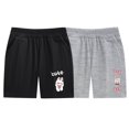 thumbnail image 1 of Odeerbi 2-10 Years Kids Girls 2 PCS Summer Cotton Bermuda Shorts Cute Print Elastic Waist Casual Shorts, 1 of 7