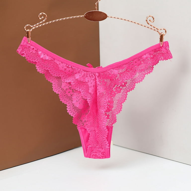Odeerbi 2024 Lace Briefs Seamless Panty Women Lingerie Thongs