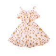 thumbnail image 1 of Odeerbi 2024 Toddler Girls Summer Chiffon Dress Kids Baby Princess Dress Sling Beach Dress, 1 of 8