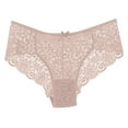 thumbnail image 1 of Odeerbi 2025 Lace Briefs See Through Panties Women Lace Underwear Lingerie Thongs Panties Ladies Underwear Underpants Red, 1 of 3