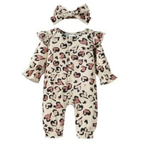 Odeerbi 2025 Toddler Long-sleeve Jumpsuit For Baby Boys Girls Full Printed Romper Clothing