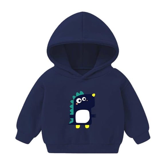 Odeerbi 2025 Winter Kids Hoodies Boys Girls Hoody Children Cartoon Pullover Outerwear