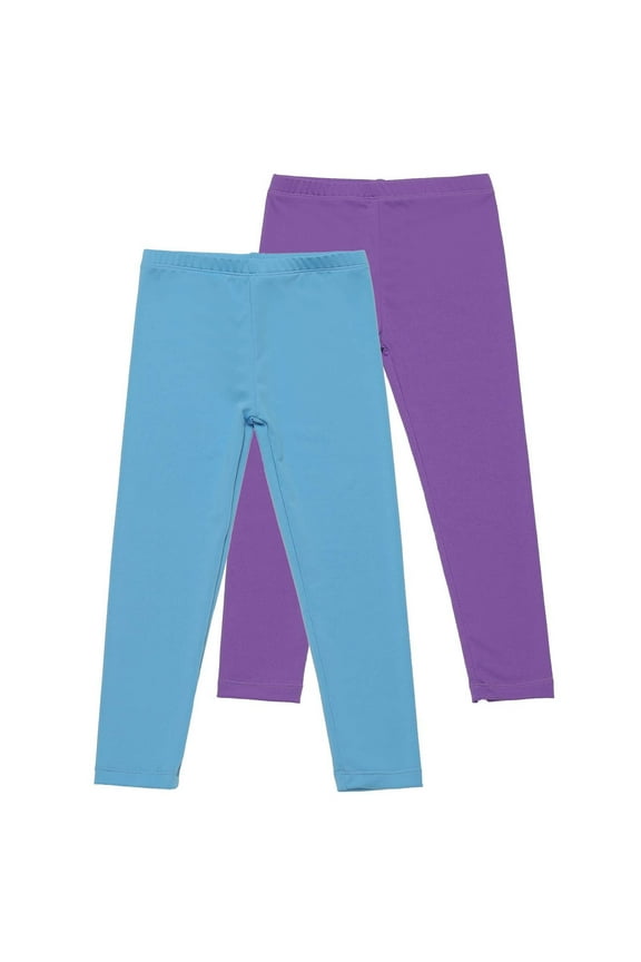 3-12 Years Toddler Girls 2 PCS Leggings Stretchy Tights Lycra Compression Pants Comfortable Softness Breathable Pantyhose