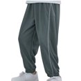 thumbnail image 1 of Odeerbi 3-14 Years Kids Boys Ice Silk Sweatpants Summer Workout Athletic Sports Jogger Pants Casual Loose Ankle Joggers, 1 of 5