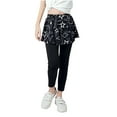 thumbnail image 1 of Odeerbi 3-8 Years Kids Girls Leggings with Skirt Tutu Pants Sports Skirt Pants Casual Comfortable Leggings, 1 of 4
