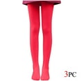 thumbnail image 1 of Odeerbi 3 PCS Ballet Tights for Women Ultra Soft Dance Stockings Velvet Pantyhose Girls All Age Dance Socks Base Socks Red, 1 of 6