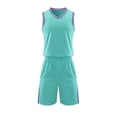 thumbnail image 1 of Odeerbi 4-14 Years Kids Boys Summer Athletics Outfits Quick Drying Sports Running Tank Tops Shorts Set Casual Breathable Short Sleeve Top Shorts Kids Boys Clothes, 1 of 6