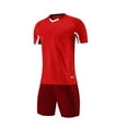 thumbnail image 1 of Odeerbi 4-16 Years Kids Boys Summer Athletics Outfits Quick Drying Sports Running Tops Shorts Set Casual Breathable Short Sleeve Round Neck Top Shorts Kids Boys Clothes, 1 of 5