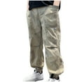 thumbnail image 1 of Odeerbi 5-14 Years Kids Boys Ice Silk Bloomers Summer Jogger Pants Quick Dry Lantern Pants Haren Pants, 1 of 5