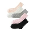 thumbnail image 1 of Odeerbi 5 PCS Cotton Crew Socks for Toddler Boys Girls Breathable Cute Soft Socks Children's Mid Tube Socks, 1 of 3