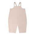thumbnail image 1 of Odeerbi 6M-4Y Toddler Boys Girls Bib Overall Bermuda Shorts Corduroy Jumpsuit Camisole Romper Solid Color Summer Split Overalls, 1 of 3