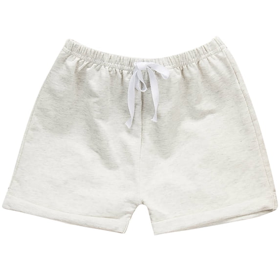 Odeerbi 6M-8Y Toddler Boys Girls Summer Cotton Shorts Athletic Sports Shorts Solid Color Cute Leisure Frenulum Shorts