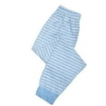 thumbnail image 1 of Odeerbi 7-16 Years Kids Boys Girls Cotton Pajama Pants Thermal Bottoms Long Johns Sleepwear Bottoms Solid Color Casual Warmth Leggings, 1 of 5