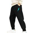 thumbnail image 1 of Odeerbi 8-15 Years Teen Boys Cotton Sweatpants Workout Athletic Sports Jogger Pants Cute Printed Casual Joggers, 1 of 3