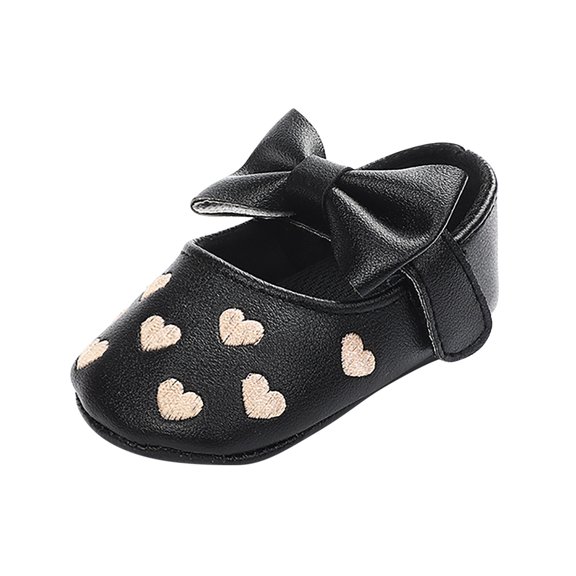 Odeerbi Babies First Walkers Toddler Kids Baby Girls Summer Bowkont Princess Dress Non-slip 2025 Casual Shoes