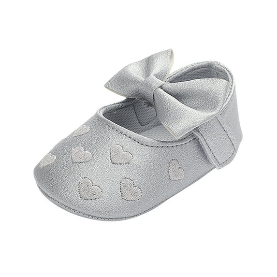 Odeerbi Babies First Walkers Toddler Kids Baby Girls Summer Bowkont Princess Dress Non-slip 2025 Casual Shoes