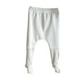 thumbnail image 1 of Odeerbi Baby Boys Girls Cotton Pantyhose Patchwork Tights Color Block Footie Leggings Stretchy Tights Pants Fashion Kids Casual Long Pants Baby Clothes White, 1 of 4