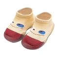 thumbnail image 1 of Odeerbi Baby Boys Girls Non-Slip Shoe-Socks Shoes Infant Toddler Footwear Newborn Prewalker First Walker Gray, 1 of 3