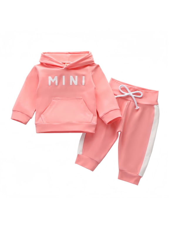 Baby Girls Boys Clothes Baby Outfits Shirts Sets Newborn Autumn Winter Hoodies Pants Outfit Suit Infant Clothing Set