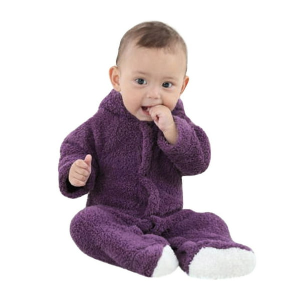 Odeerbi Baby Girls Boys Clothes Baby Rompers Newborn 2025 Long Sleeve Animal Style Thick Warm Climbing Romper jumpsuit