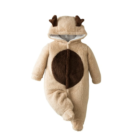 Odeerbi Baby Girls Boys Clothes Baby Rompers Newborn Kid Cartoon Christmas Jumpsuit Romper