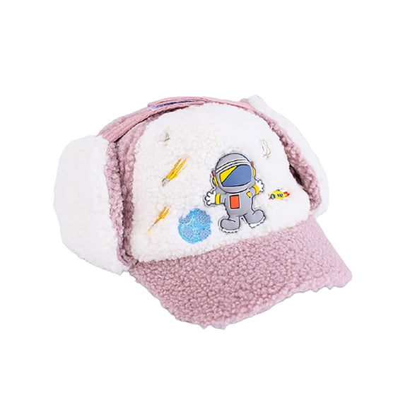 Odeerbi Baby Hats Boys Girls Hats Children's Winter Earmuff With Fisherman Hat Warm Hat