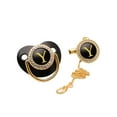 thumbnail image 1 of Odeerbi Pacifier 26 Letter Name Initial Clip Silicone Nipple Bling H, 1 of 3