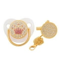 thumbnail image 1 of Odeerbi Pacifier Weaning Point Drill Crown With Chain Clip, 1 of 3