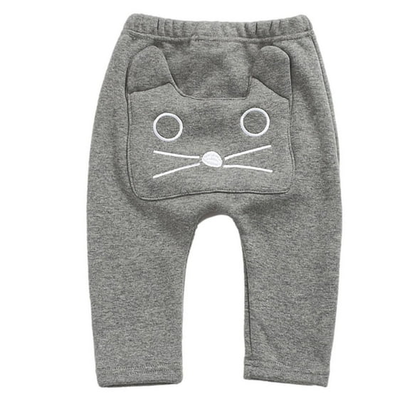 Odeerbi Baby Pants Newborn Children Kids Boys Girls Cartoon Keep Warm Leggings Trousers