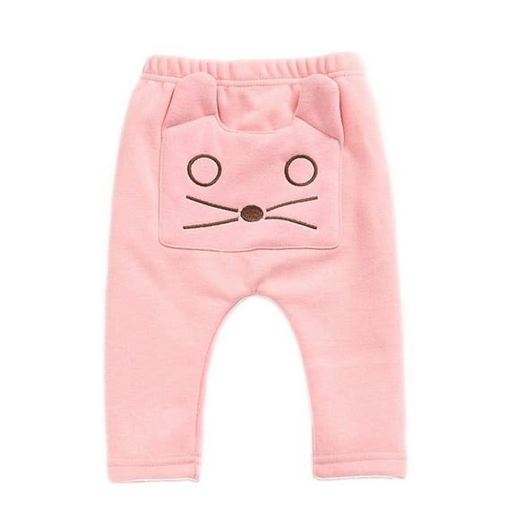 Odeerbi Baby Pants Newborn Children Kids Boys Girls Cartoon Keep Warm Leggings Trousers