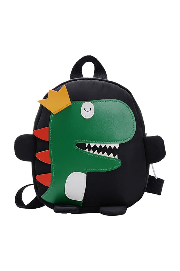 Backpacks for School Cartoon Dinosaur Backpack Shoulder School Bag Blue