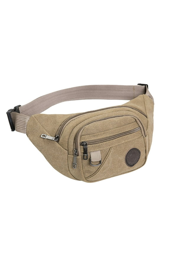 Belt Bag Wallet Waist Packs Man Fashion Packs Multifunction Outdoor Waterproof Chaos Bag black