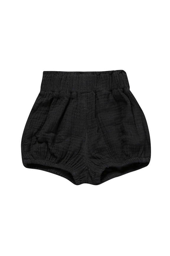 Bloomers Diaper Cover Newborn Toddler Bag Fart Pants Solid Color 2025 Casual Briefs Big Butt Shorts Bread Pants Black