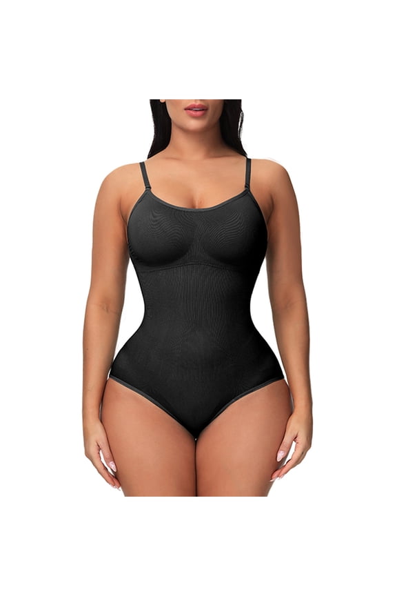Bodysuit for Women Tummy Control Shapewear Ladies Seamless One Piece Abdominal Lifter Hip Underwear Stretch Slimming Corset Khaki
