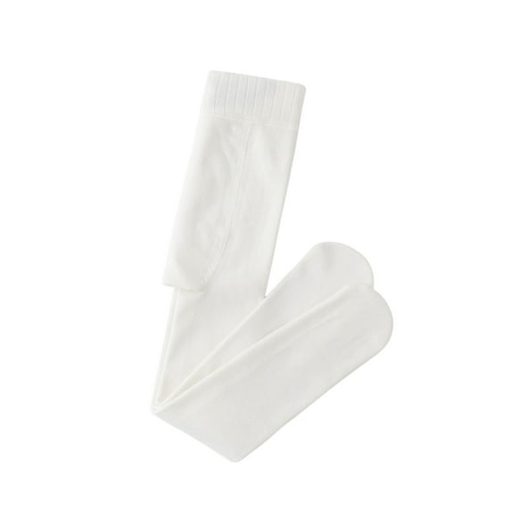 Odeerbi Bow Leggings for Kids Girls Cotton Pantyhose Tights Socks Children's Thickening Keep Warm Solid Color Socks