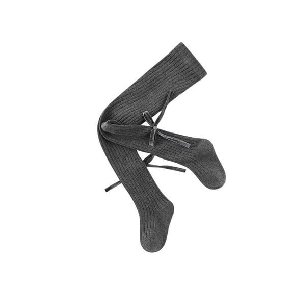 Odeerbi Bow Leggings for Kids Girls Cotton Pantyhose Tights Socks Children's Thin Style Solid Color Comfort Legging Socks