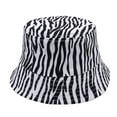 thumbnail image 1 of Odeerbi Bucket Hats for Sun Protection Fishermen Hat for Boys Girls Summer Camouflage Leopard Pattern Hat Outdoor Toddler Kids UV-proof Beach Cap White, 1 of 3